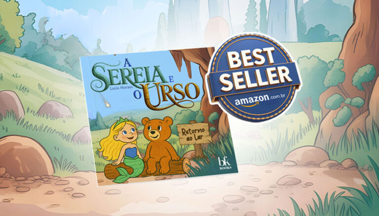 Livro infantil digital de Luzia Moraes é Best Seller Amazon 