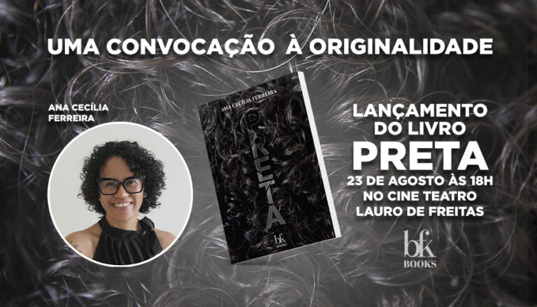 Lançamento do livro Preta