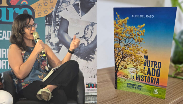 Lançamento do livro de Aline Del Raso na Flilauro 2025