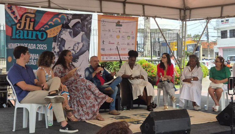 Mesa Literária da Editora BFK Books na Flilauro 2025