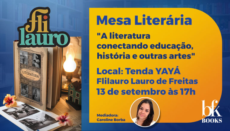 BFK Books promove Mesa Literária na Flilauro 2025