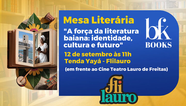 BFK Books promove Mesa Literária na Flilauro 2025